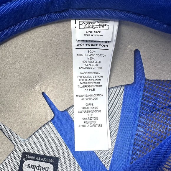 Patagonia Line Logo Ridge LoPro Trucker Hat NWT ONE SIZE (STME) NO: 38285 - Picture 10 of 11